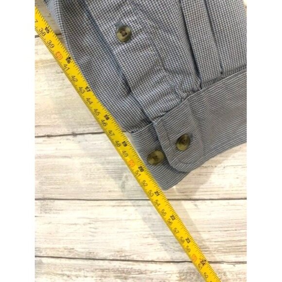 Magellan Outdoors Men's XL Long Sleeve Button-Up Gray Shirt Cotton Polyester - Picture 6 of 6